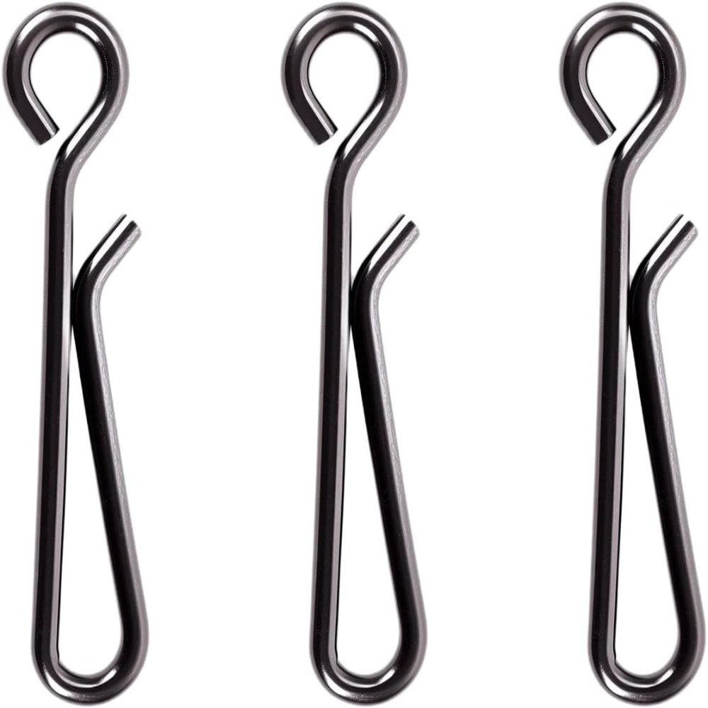 Tippet Line - 100 Stuks Rvs Vissen Snap Clips
