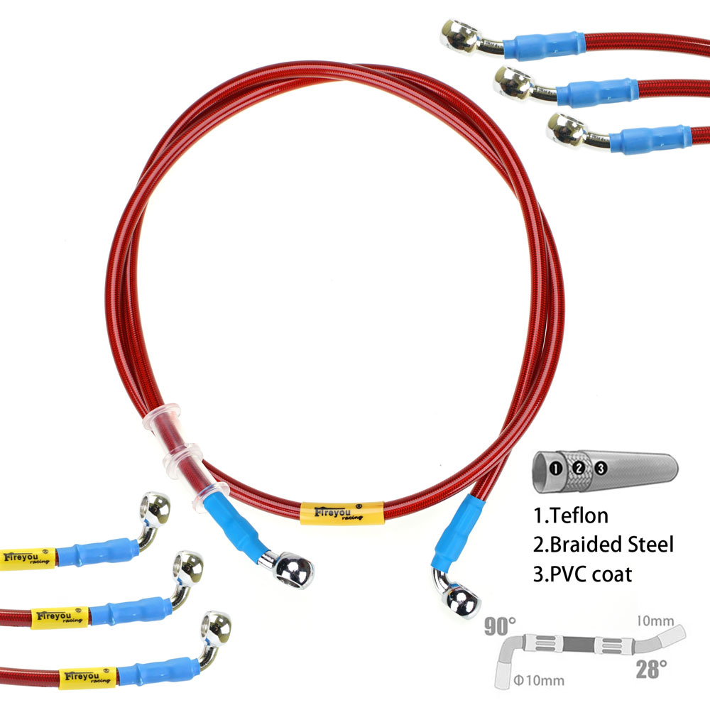 400 mm-2400 mm remslang hydrau - Braided Line recensie en prijs